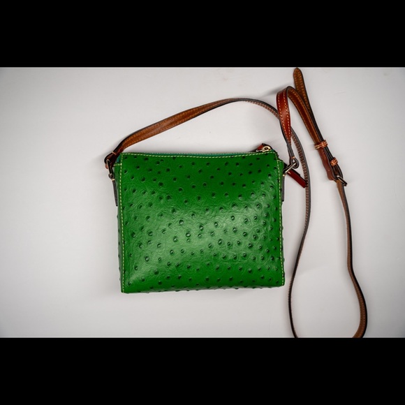 NWOT Dooney & Bourke Ostrich Lexington Crossbody Shoulder Bag - Picture 5 of 5